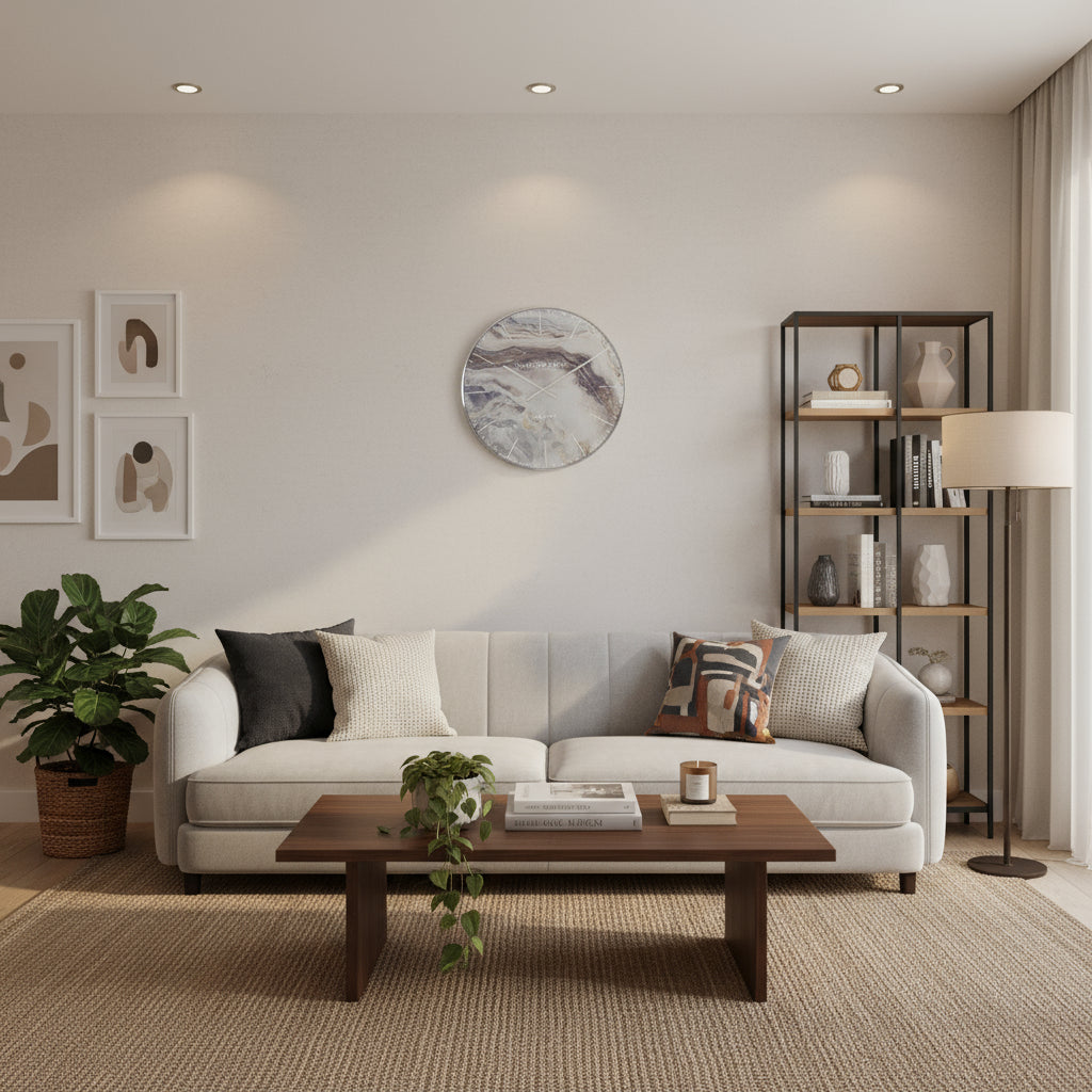 Ceas de perete VEINING Ø65CM