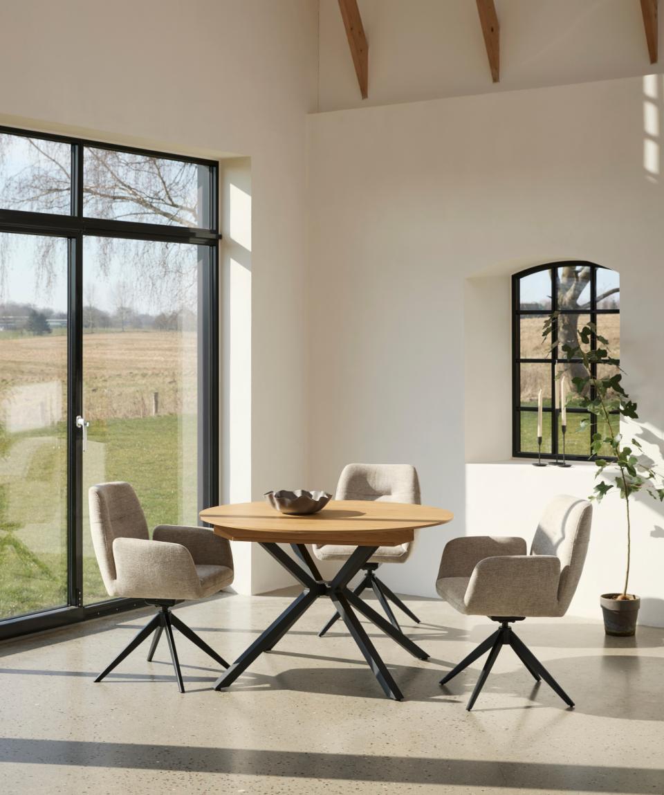 Masa extensibila EMVIL 120(170) x 120CM