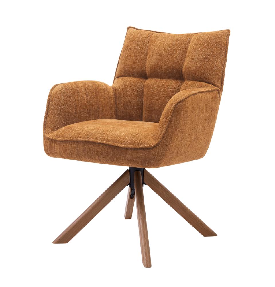 Scaun EDVAR OAK LEGS