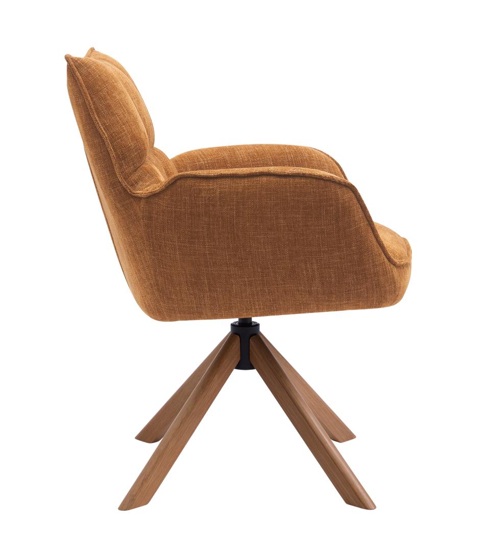Scaun EDVAR OAK LEGS