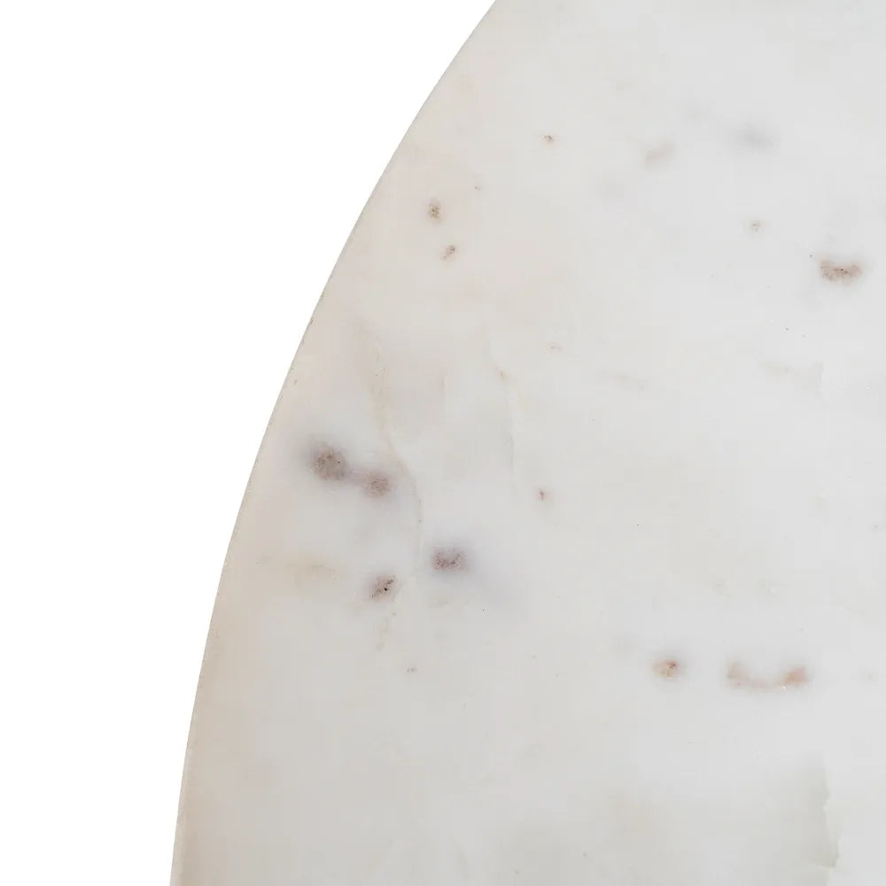 Masuta de cafea SOVAN WHITE Ø75 x 40 CM