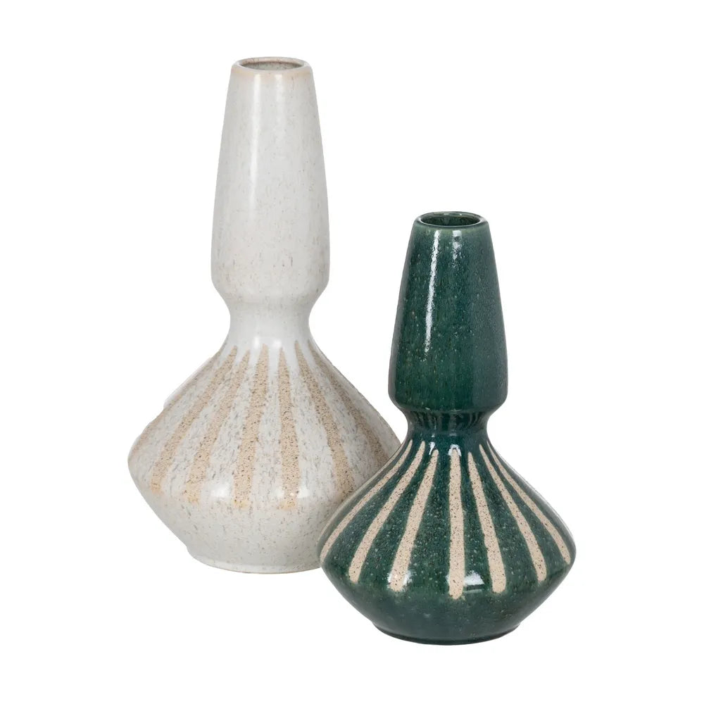 Vaza LAGUN GREEN H31 CM
