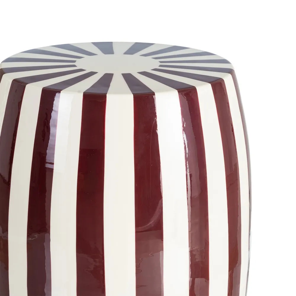 Masuta de cafea STRIPE BORDEAUX 35X46 CM