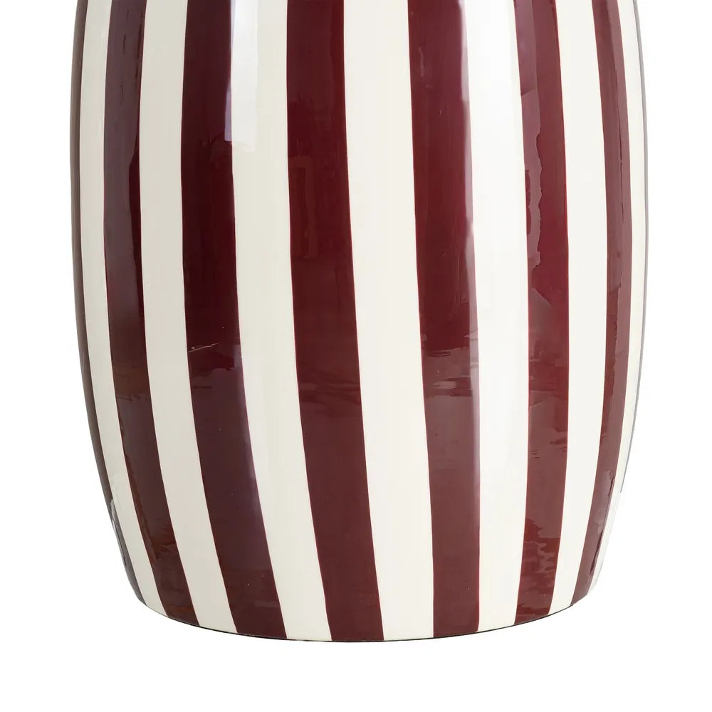Masuta de cafea STRIPE BORDEAUX 35X46 CM