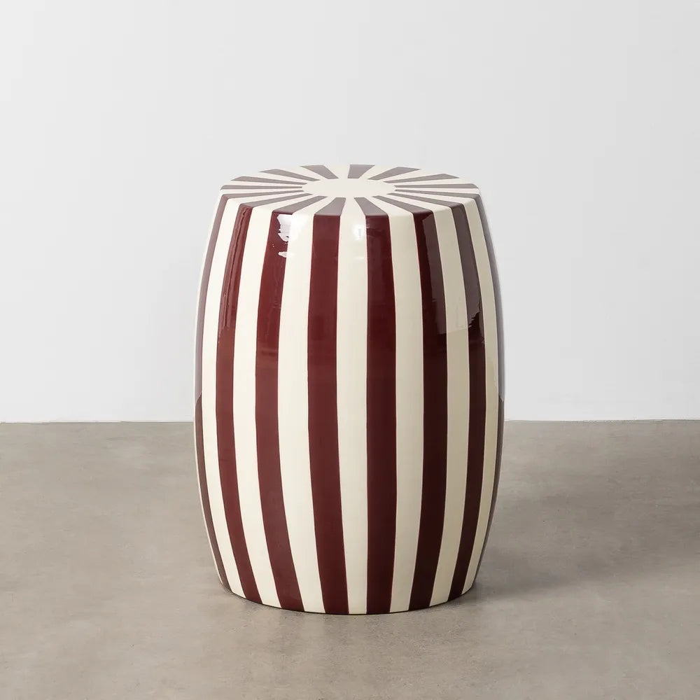 Masuta de cafea STRIPE BORDEAUX 35X46 CM