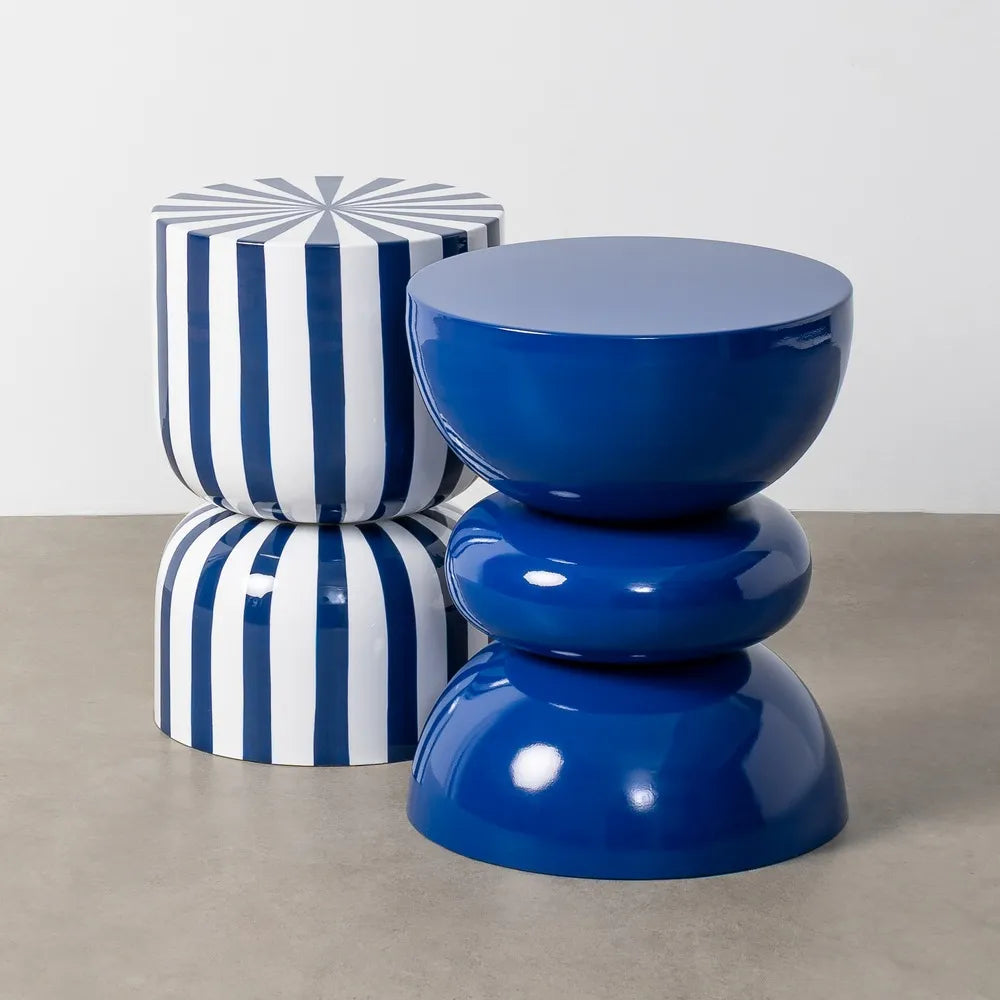 Masuta de cafea STRIPE BLUE 32X47 CM