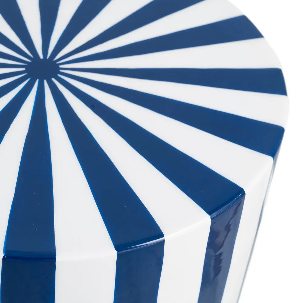 Masuta de cafea STRIPE BLUE 32X47 CM