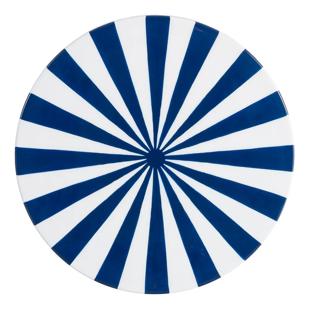 Masuta de cafea STRIPE BLUE 32X47 CM