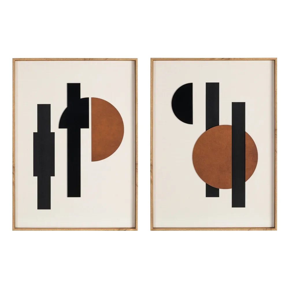 Set 2 tablouri DIJON 52 x 72 CM