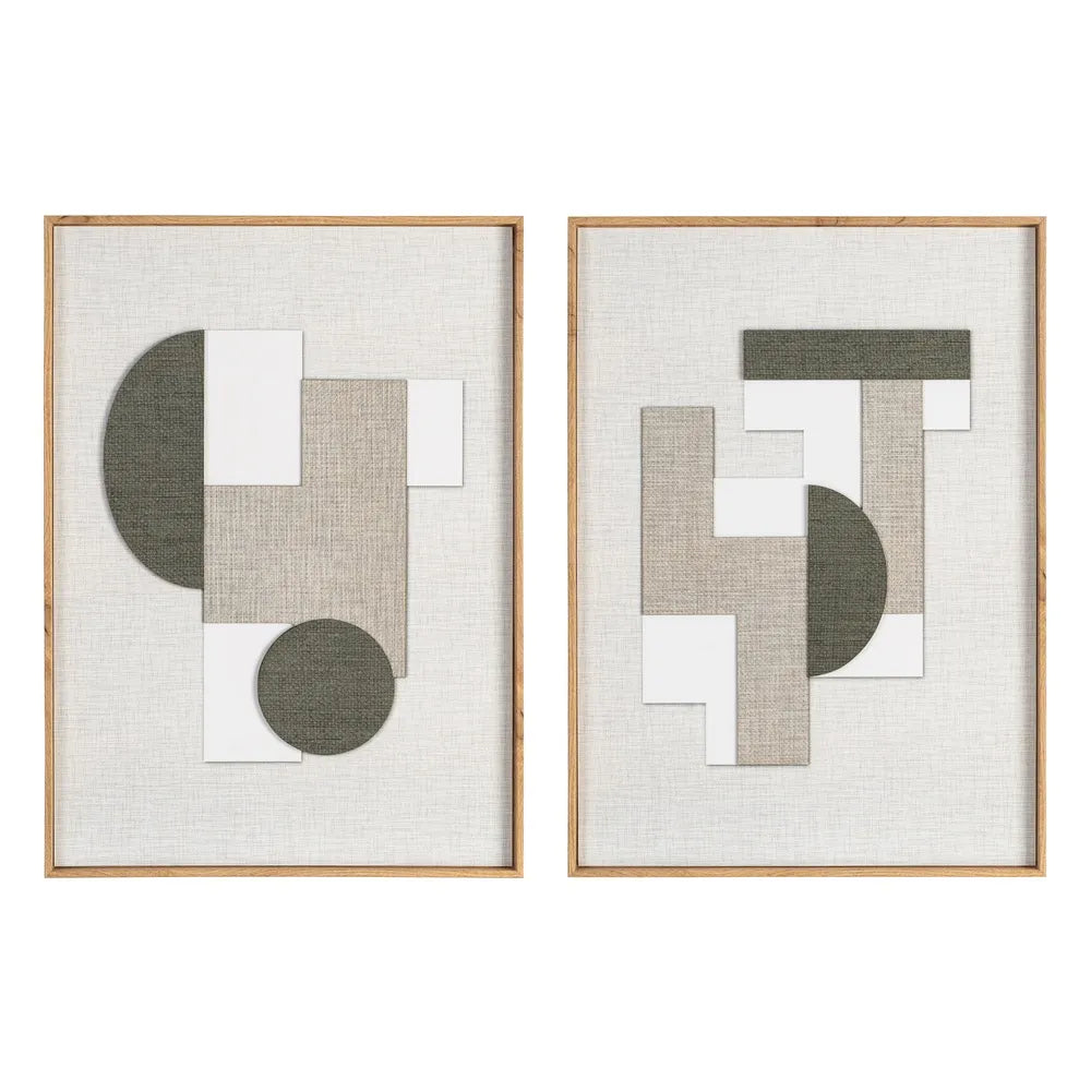 Set 2 tablouri OVIEDO 52 x 72 CM