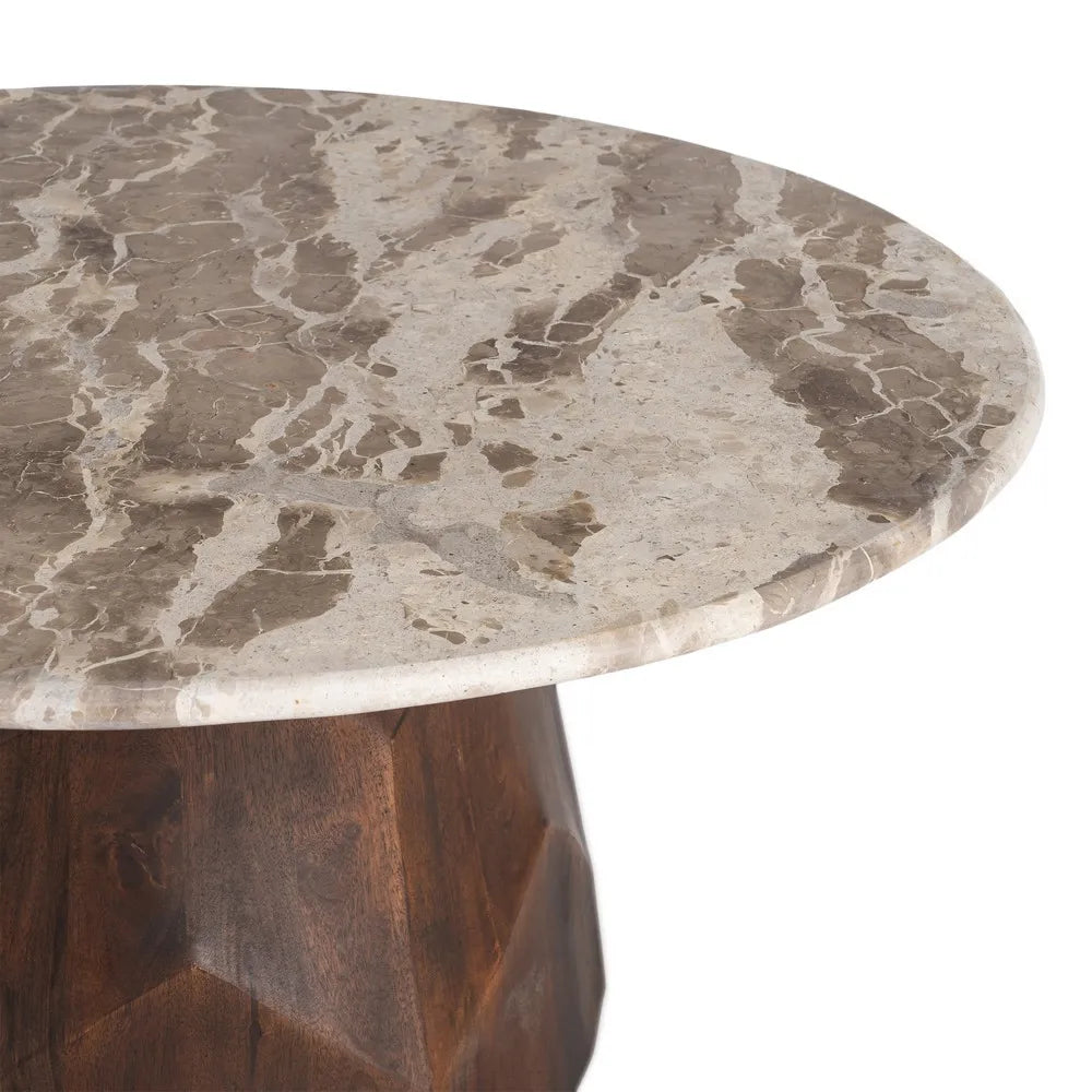 Masuta de cafea SILBAR Ø90 x 40 CM