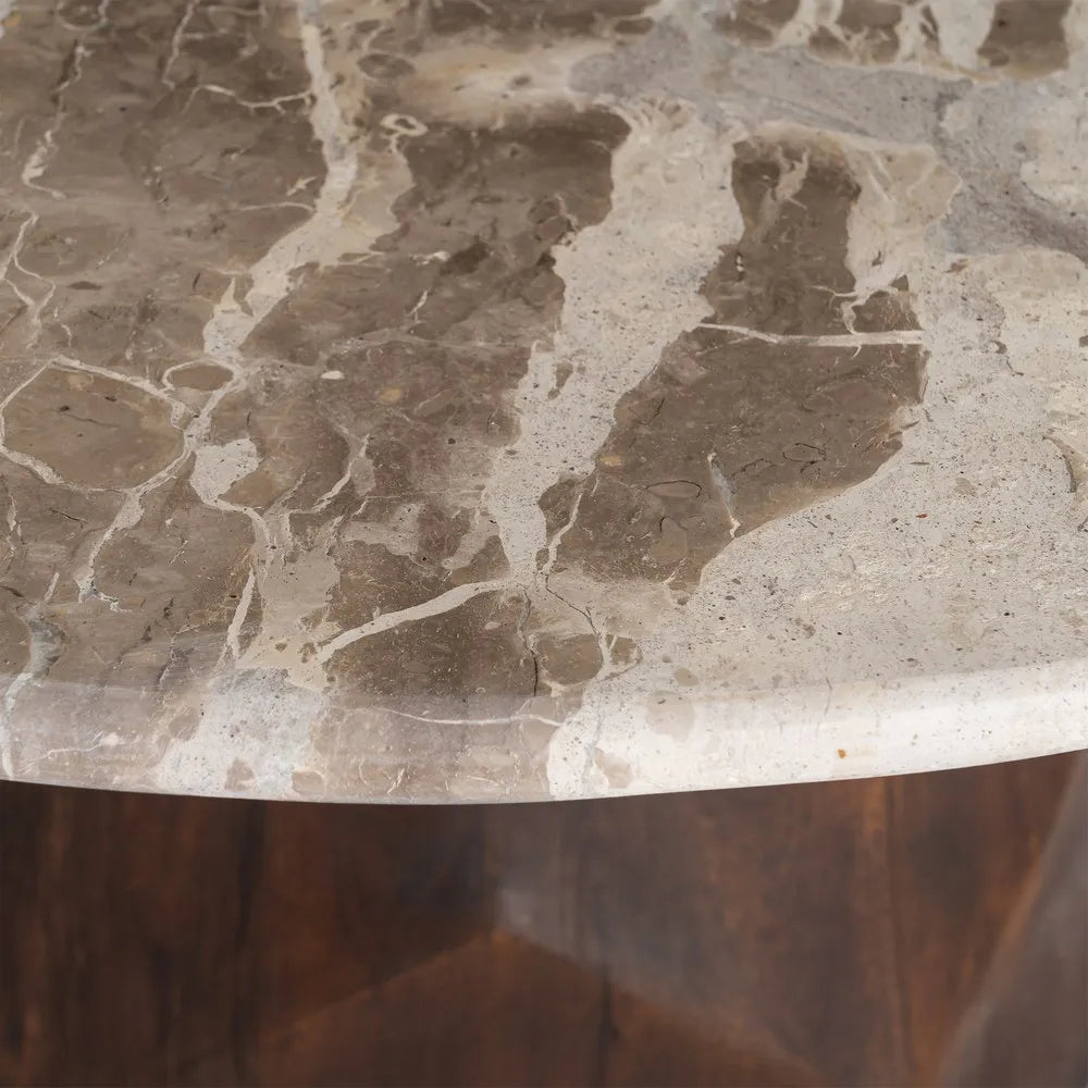 Masuta de cafea SILBAR Ø90 x 40 CM