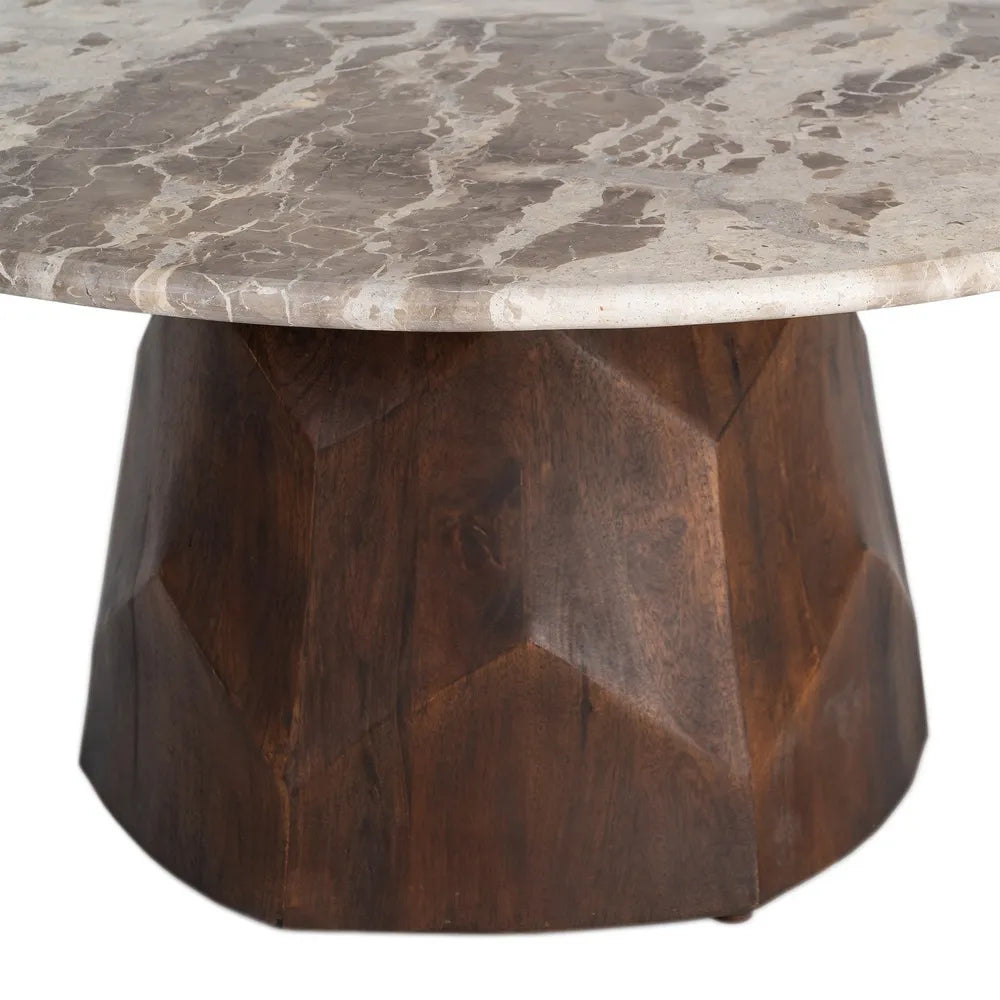 Masuta de cafea SILBAR Ø90 x 40 CM