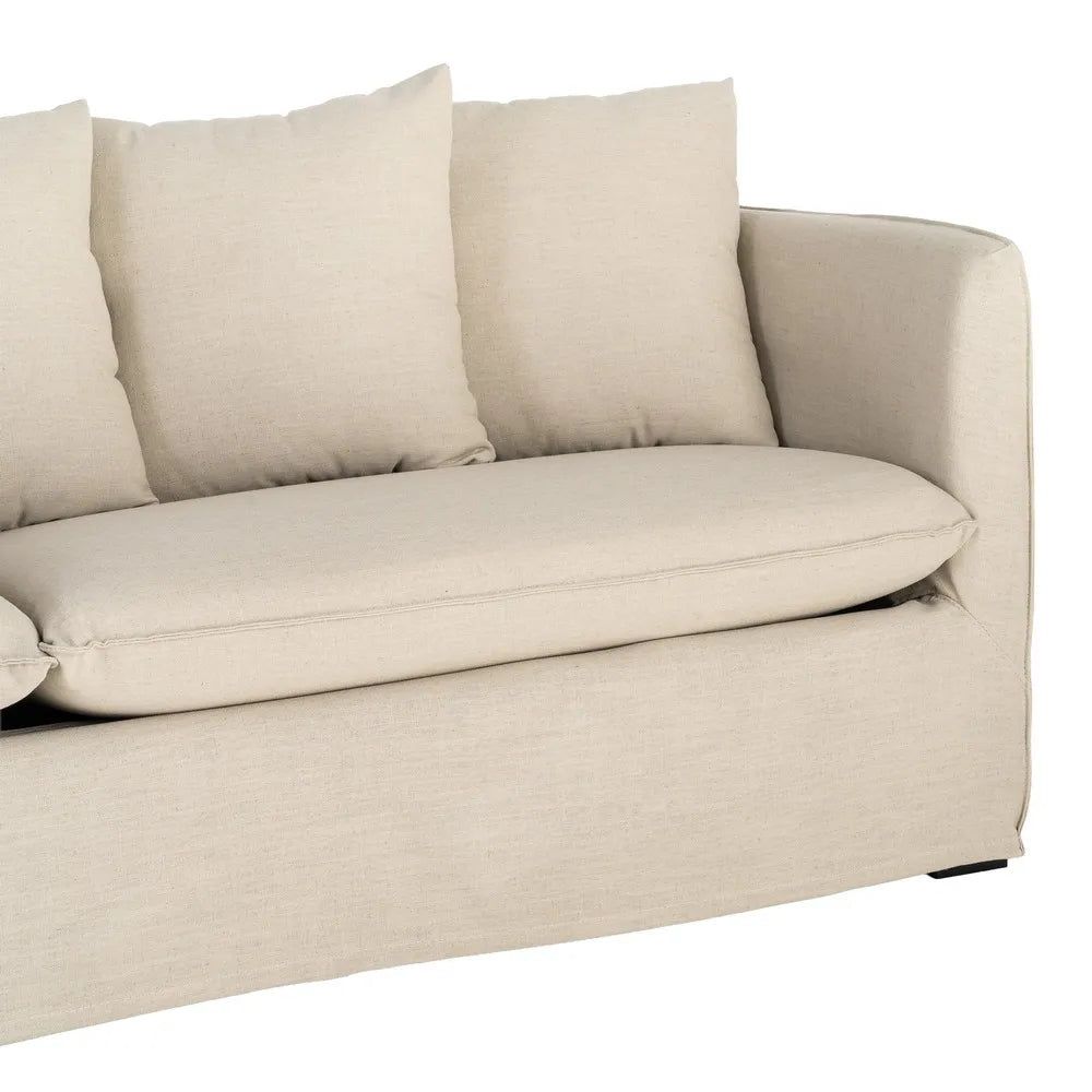Canapea 3 locuri FRIELO TAUPE 215 CM