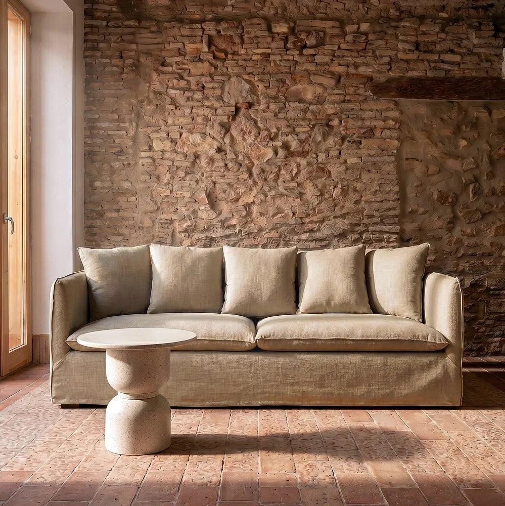 Canapea 3 locuri FRIELO TAUPE 215 CM