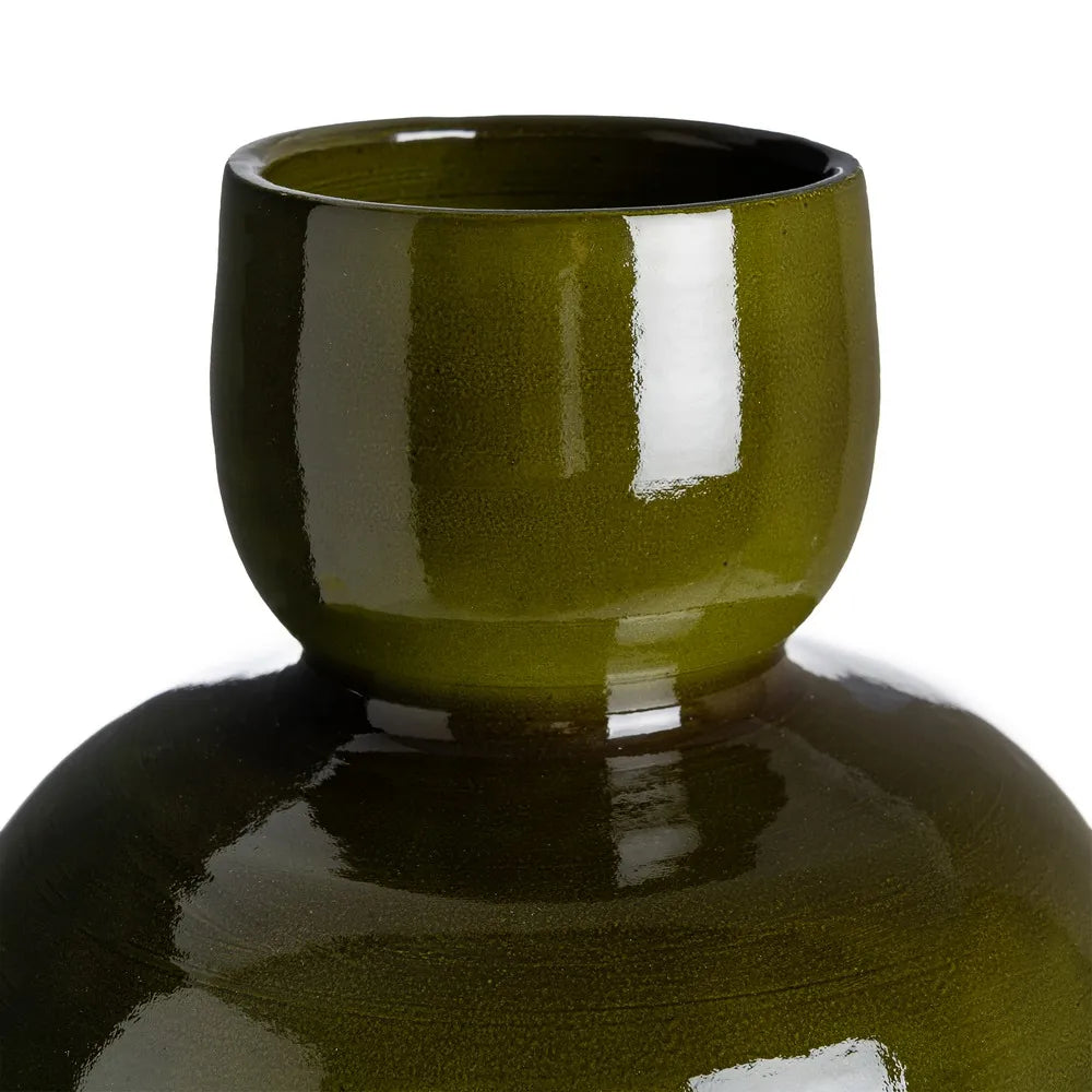 Vaza EVROND GREEN H30CM