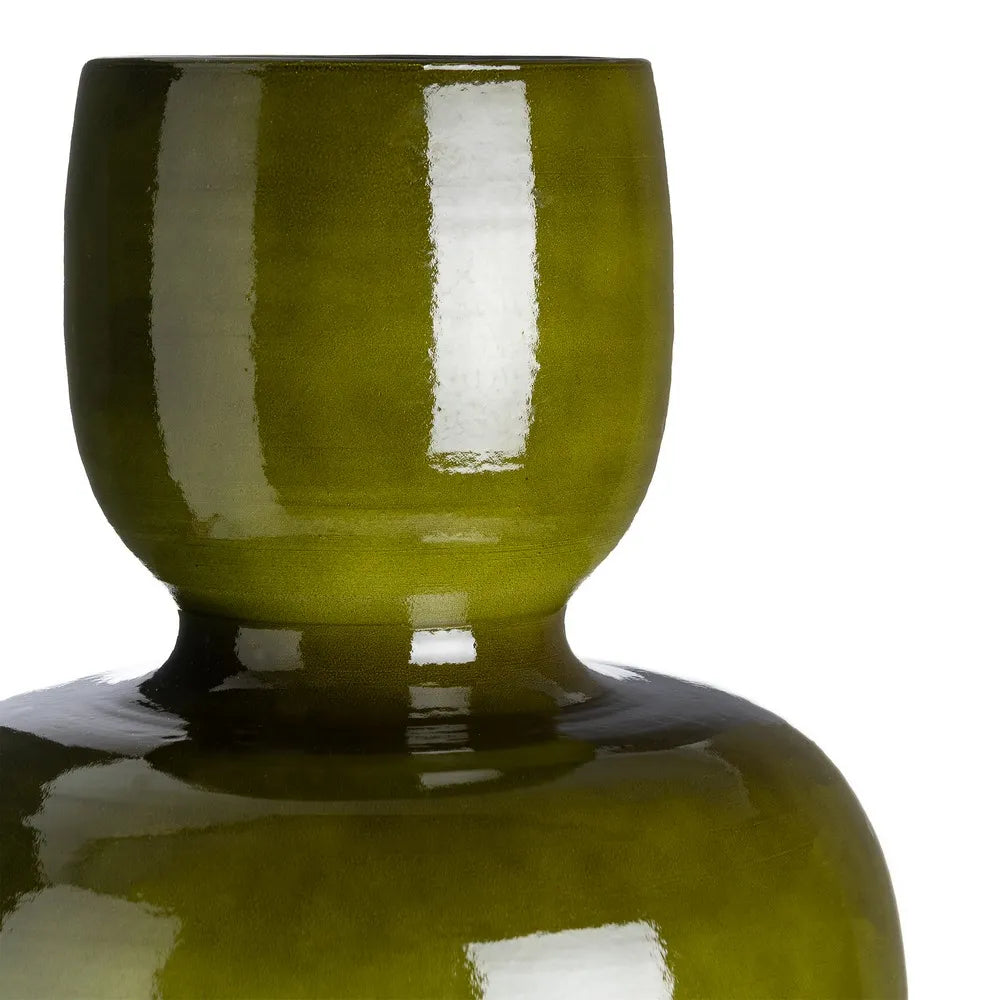 Vaza EVROND GREEN H50 CM
