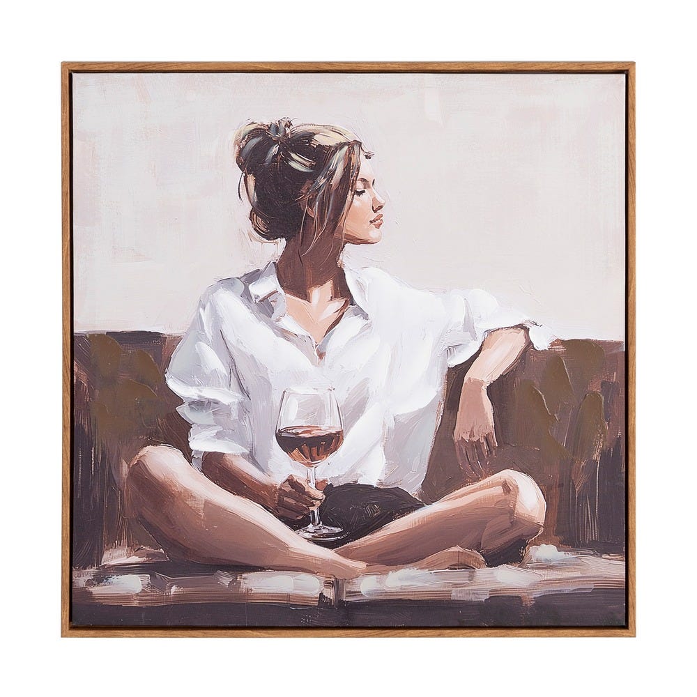 Set 2 tablouri MUZA 60 x 60 CM