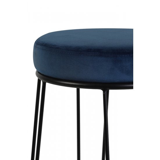 Scaun bar ALICE dark blue 73CM - PROMA