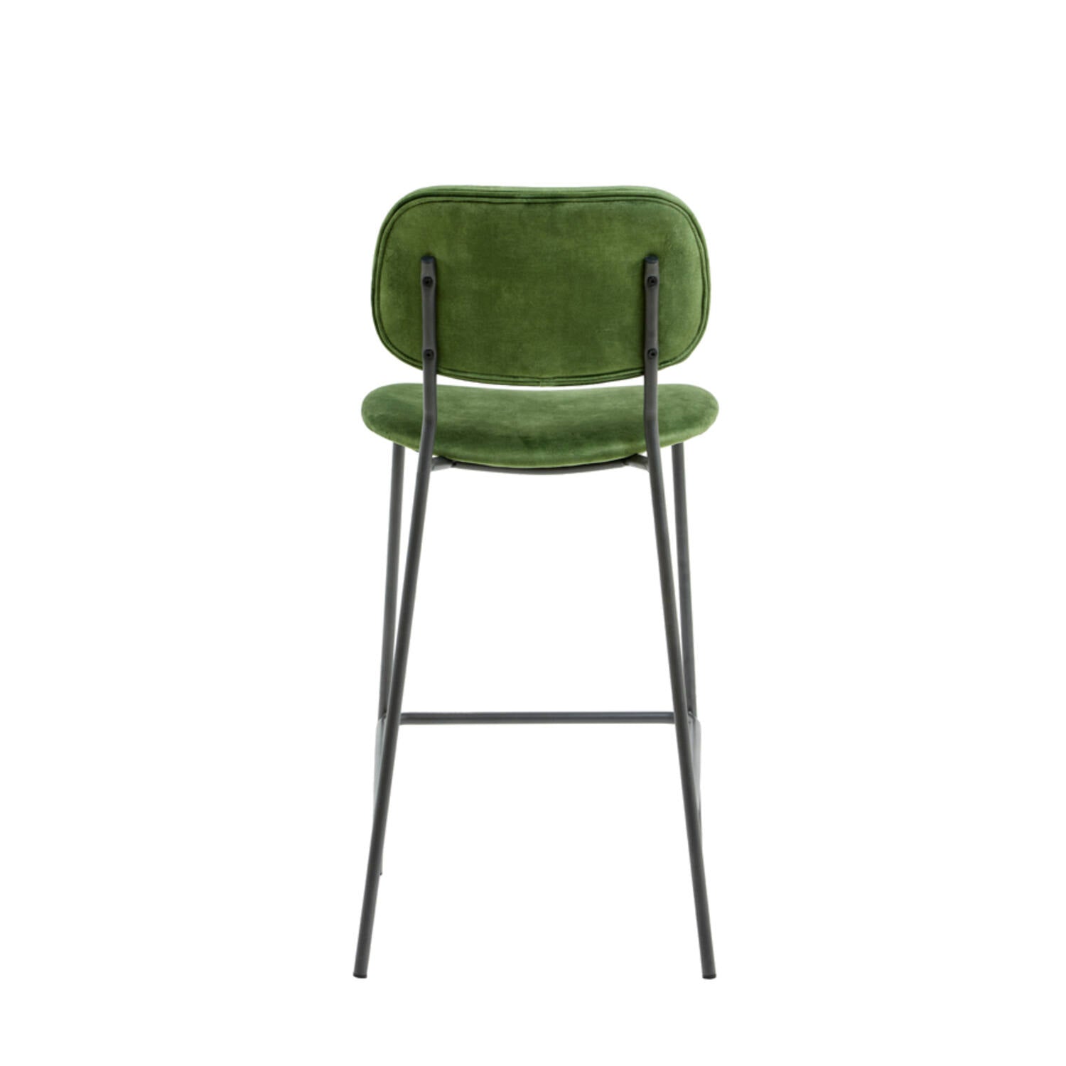 Scaun de bar EMMA H 65 cm-Verde - PROMO