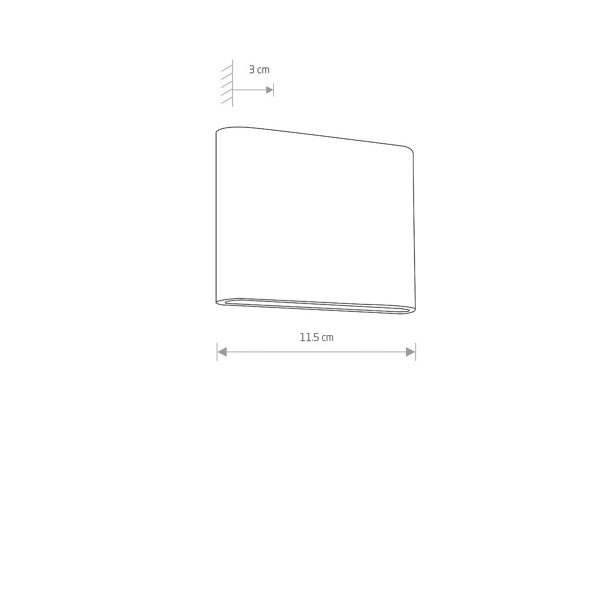 Aplica de perete SENA