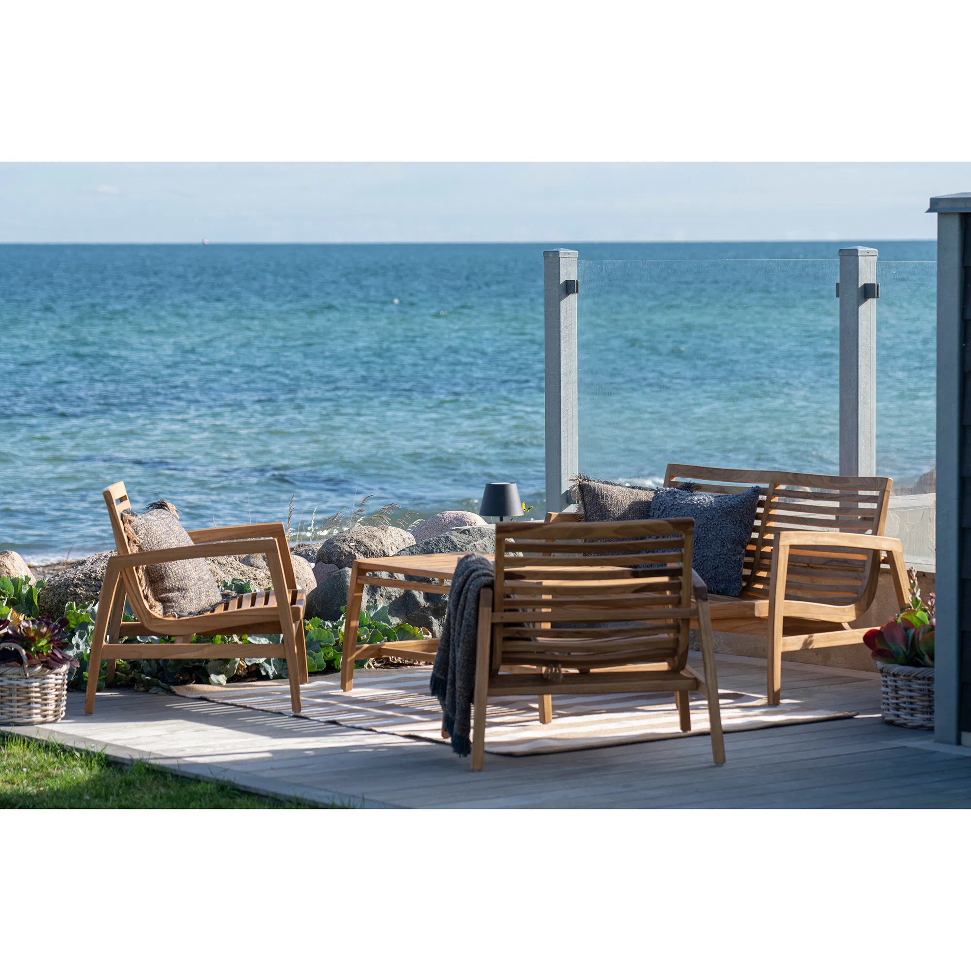 Set pentru exterior TERVANE 4PCS