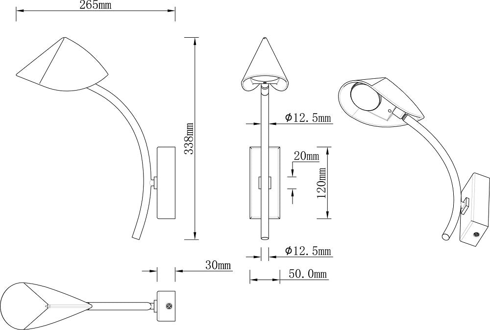 Aplica de perete CAPINA