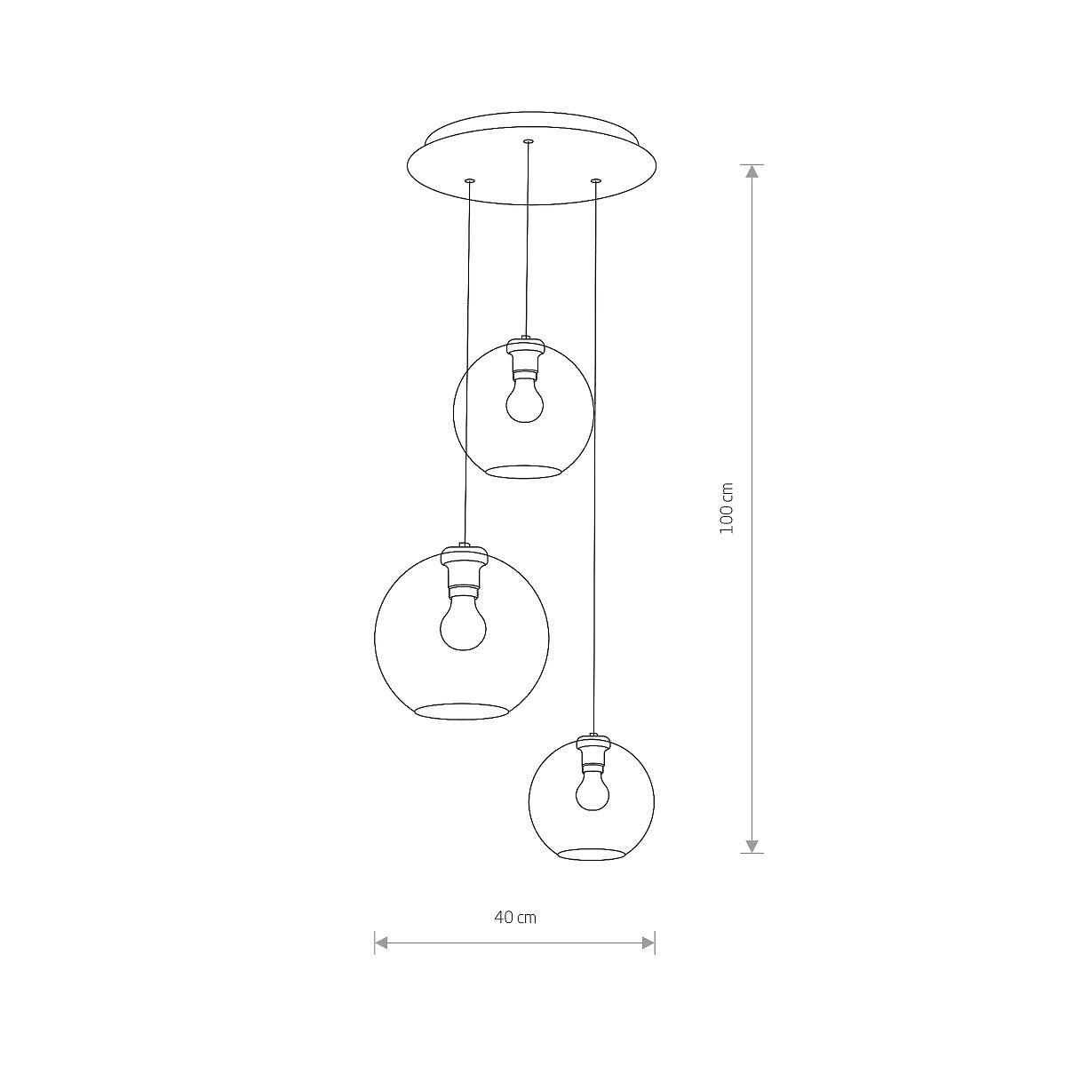Lampa suspendata GAFRIM 3