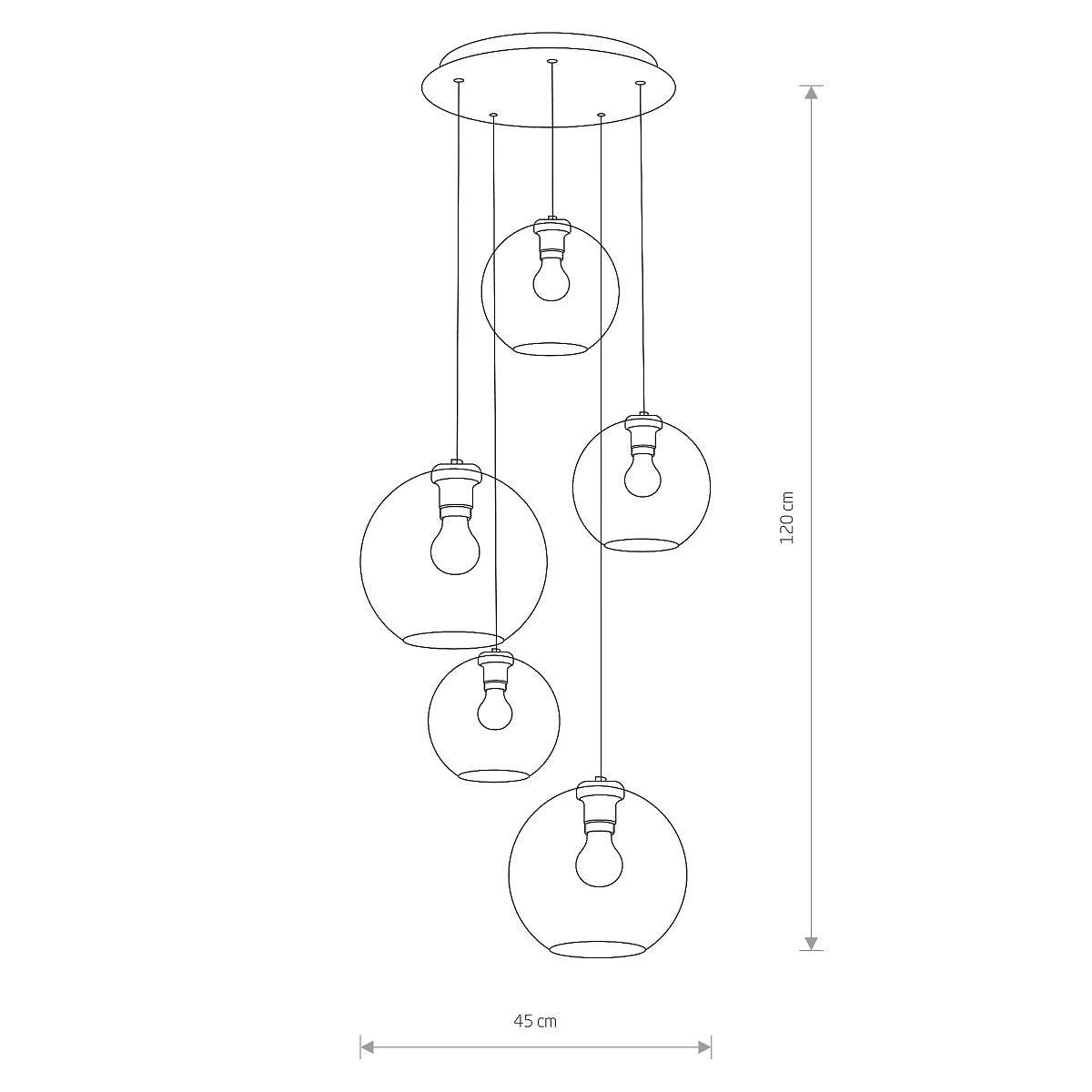Lampa suspendata GAFRIM 5
