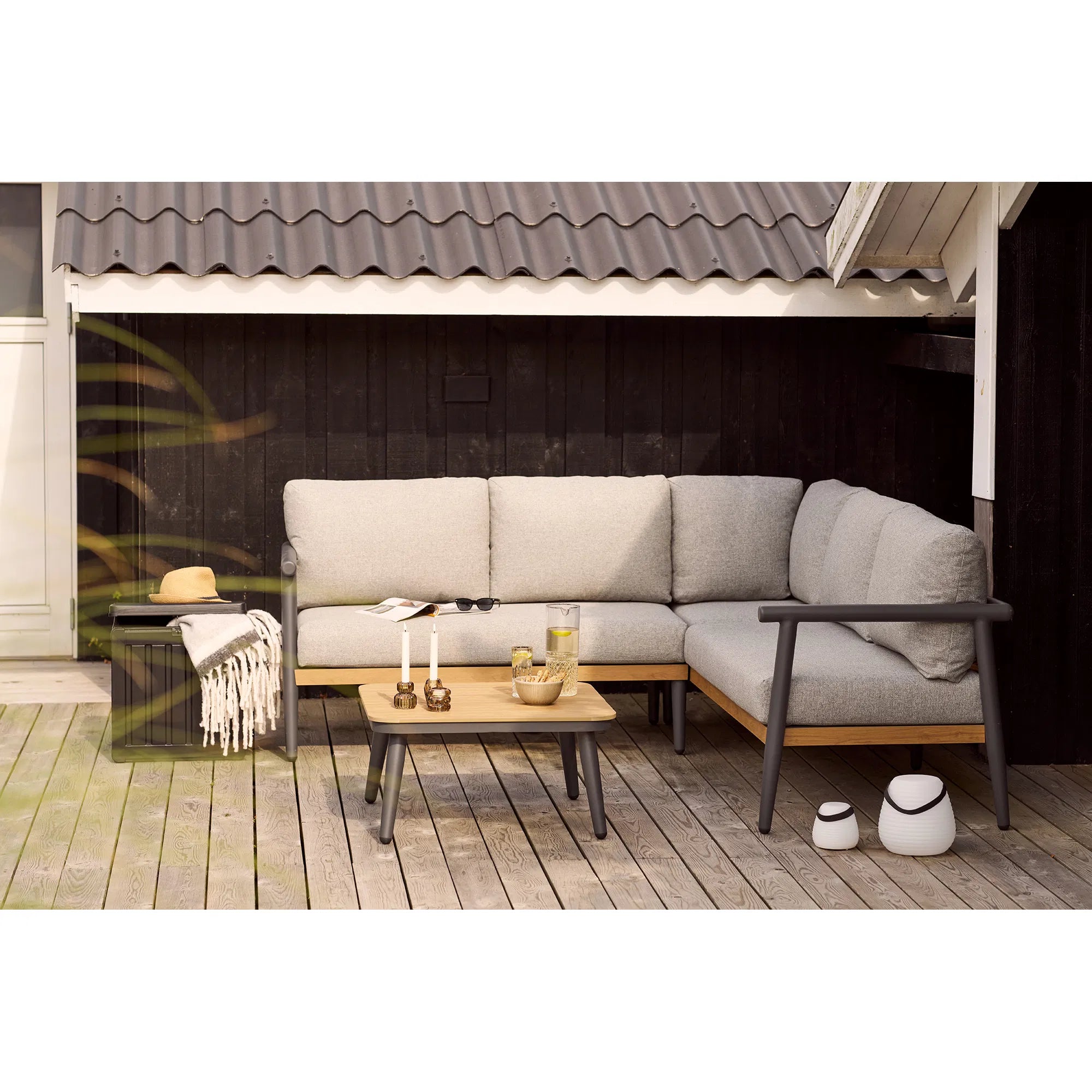 Set pentru exterior JARMELIS CORNER LOUNGE