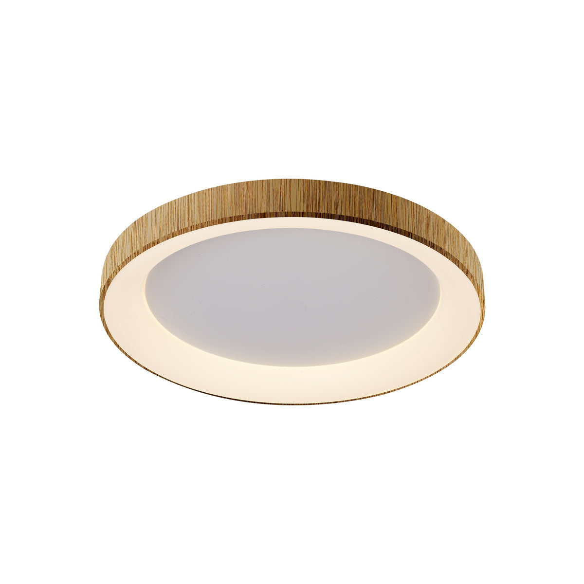 Plafoniera dimabila CCT cu telecomanda NISAKA II WOOD