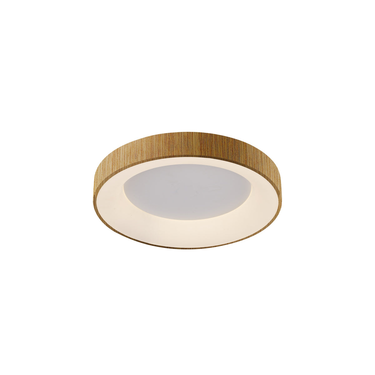 Plafoniera dimabila CCT cu telecomanda NISAKA II WOOD