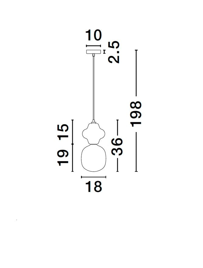 Lampa suspendata CLIO