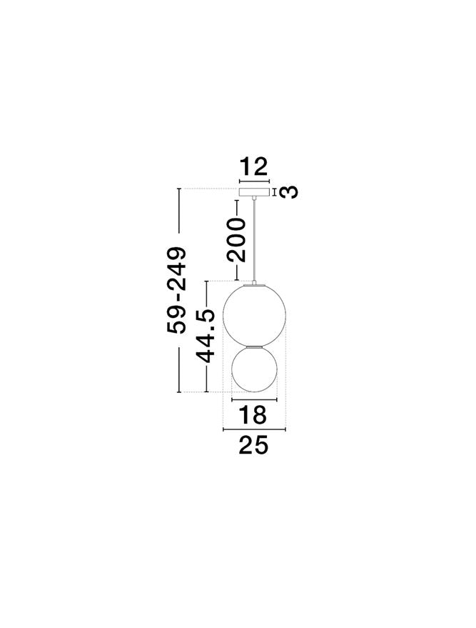 Lampa suspendata NOESIS