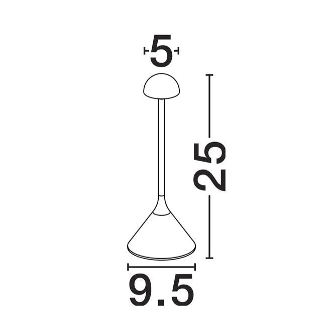 Lampa de masa portabila DALT