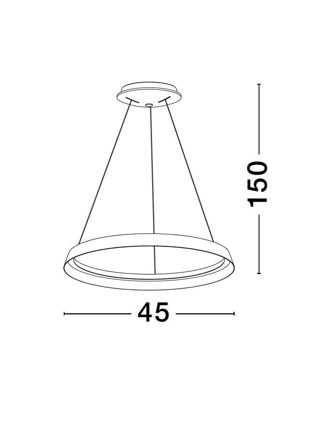 Lampa suspendata dimabila ORMI