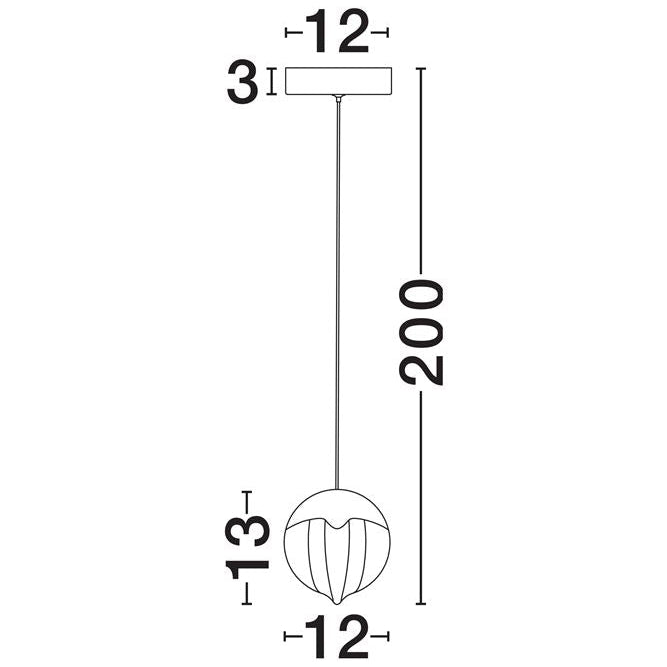 Lampa suspendata ALICIA