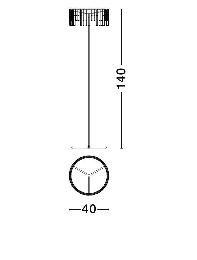 Lampadar Touch Dimmable STELLAR