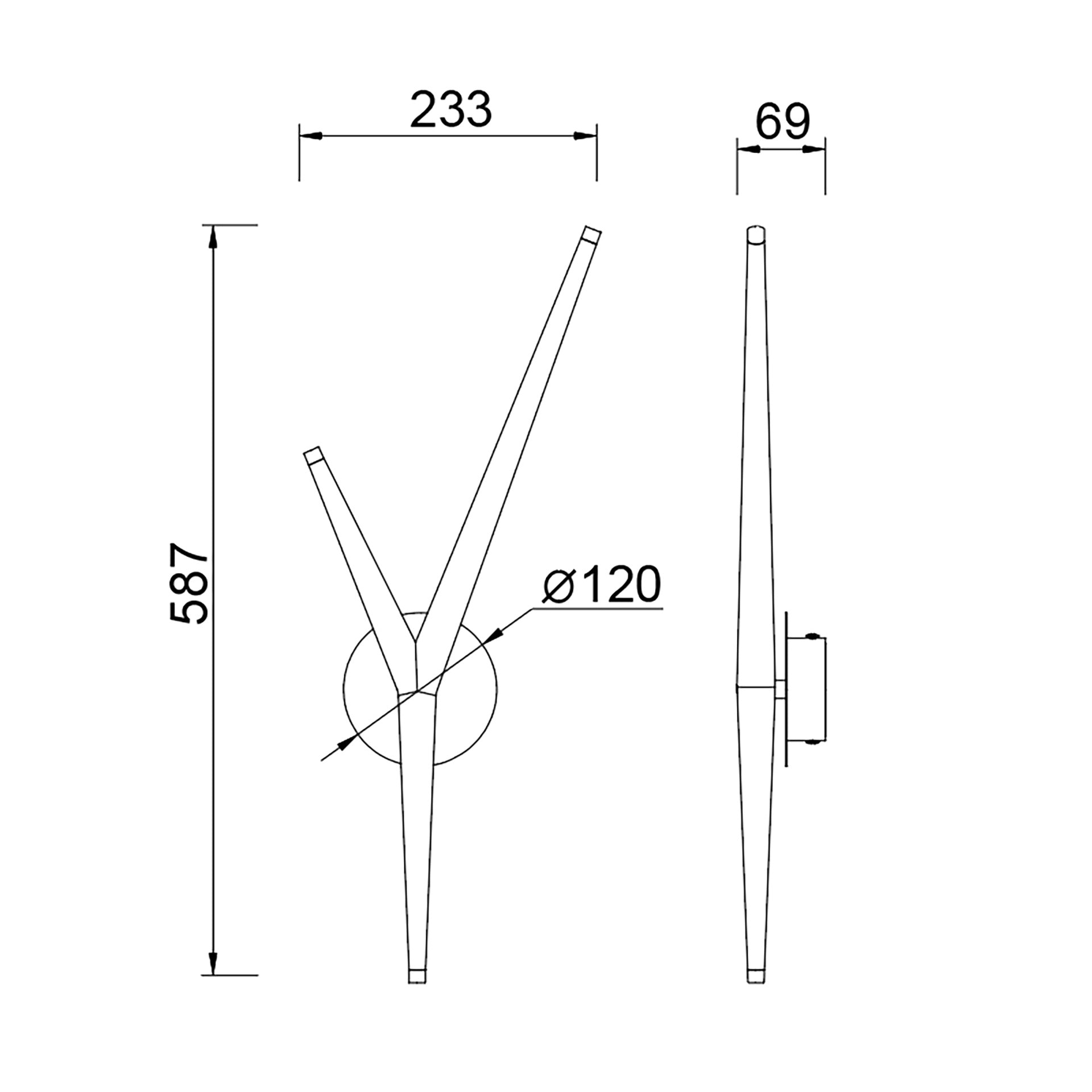 Aplica de perete LAREN