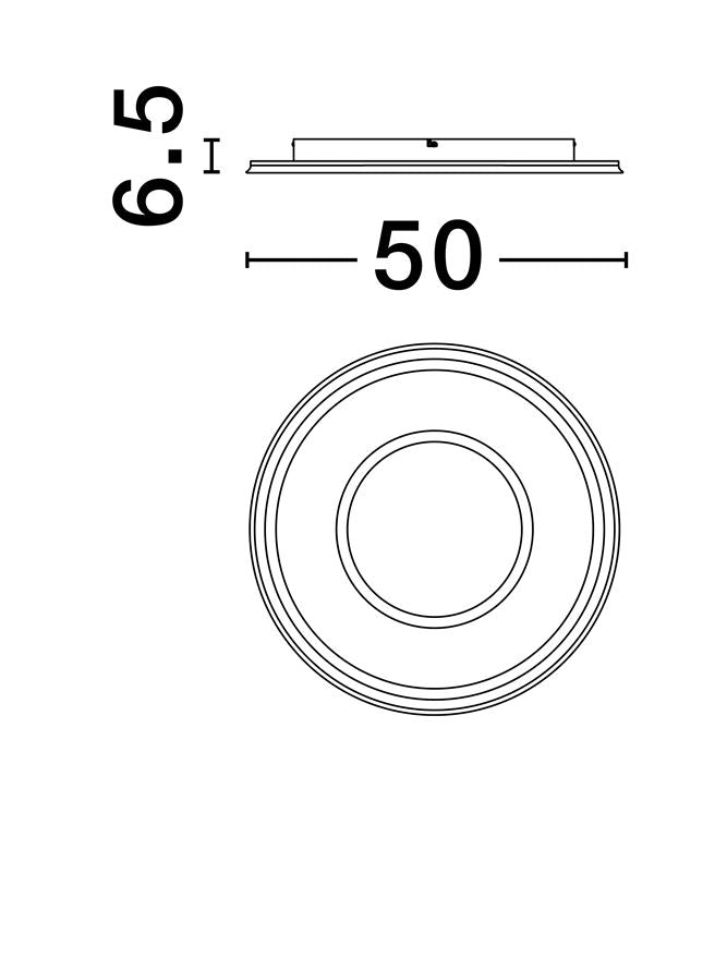 Plafoniera dimabila FIGIN