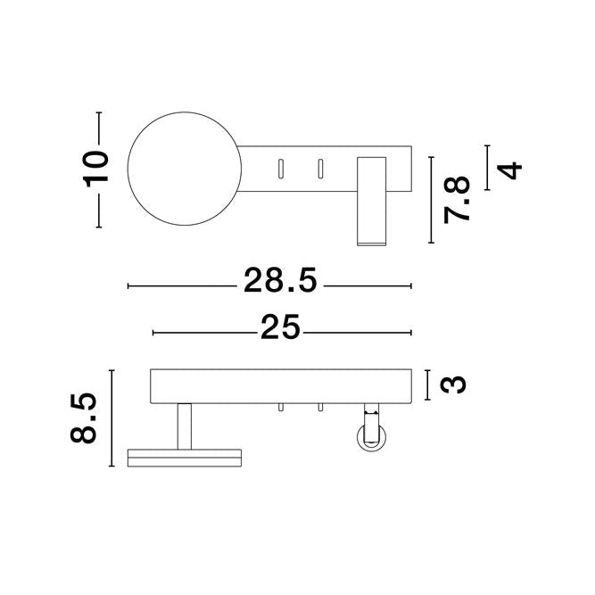 Aplica de perete NOIMA