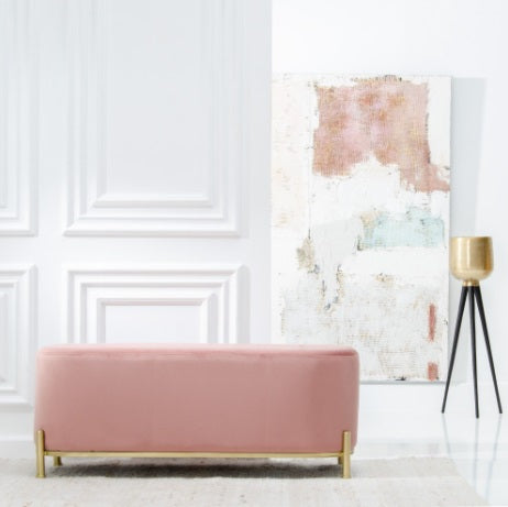 Bancuta FLORA 104 CM-Roz - PROMO STOC