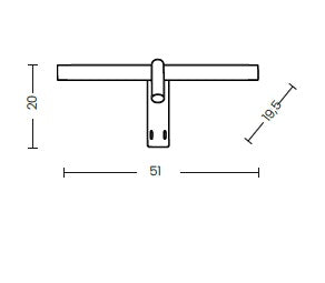 Aplica de perete BERGAN