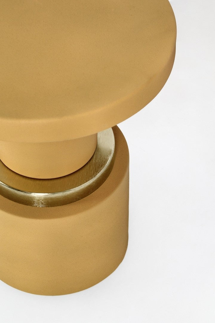 Masuta de cafea MUDIT OCRE Ø35 CM