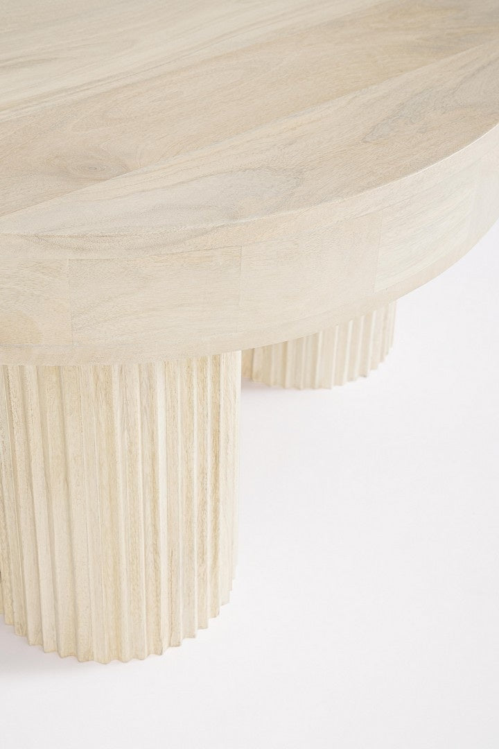 Masuta de cafea DECANAT NATURAL Ø75  x 41 CM