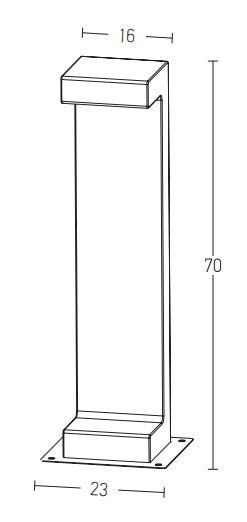 Lampa stativa ALOR 8W