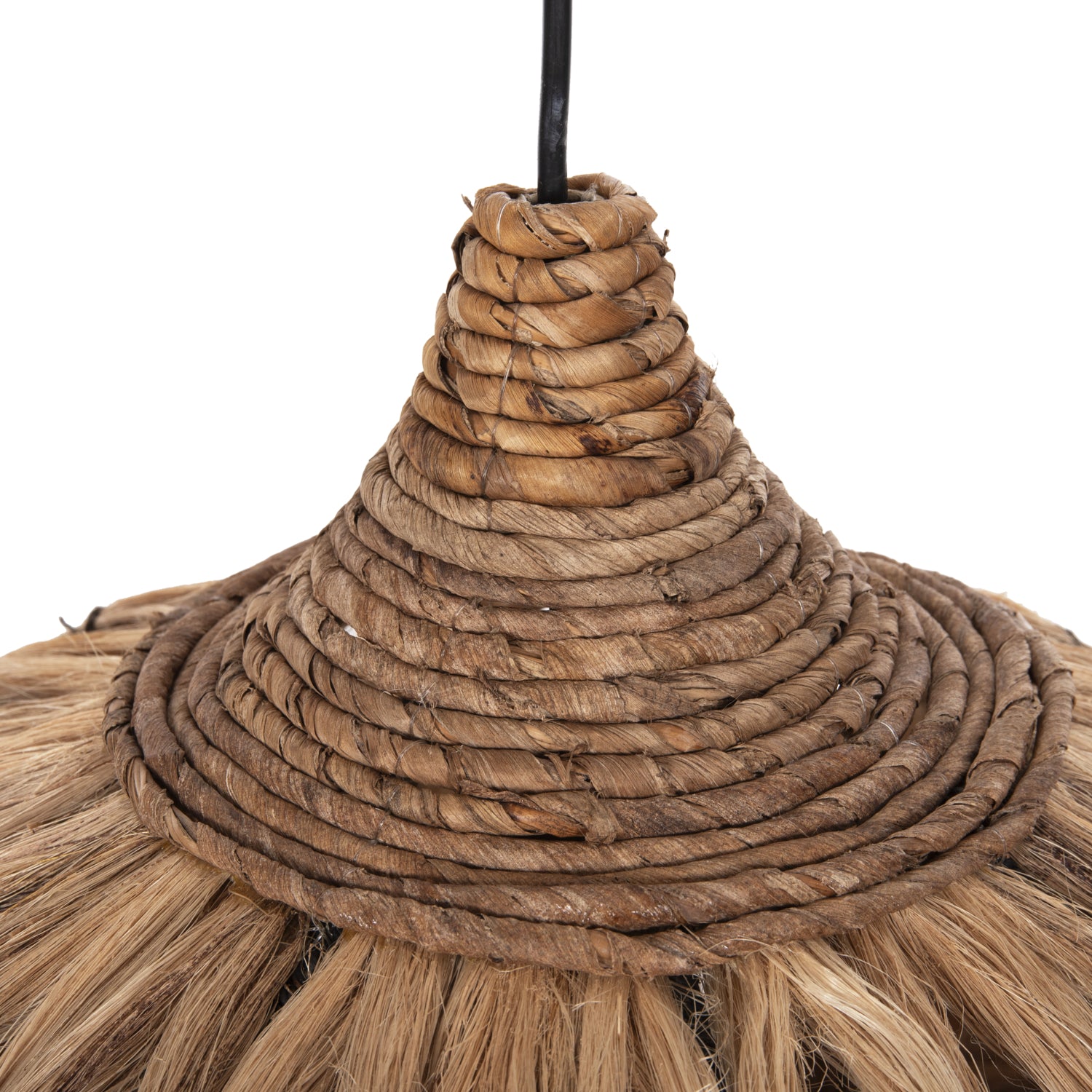 Lampa suspendata IATIS ABACA BLACK