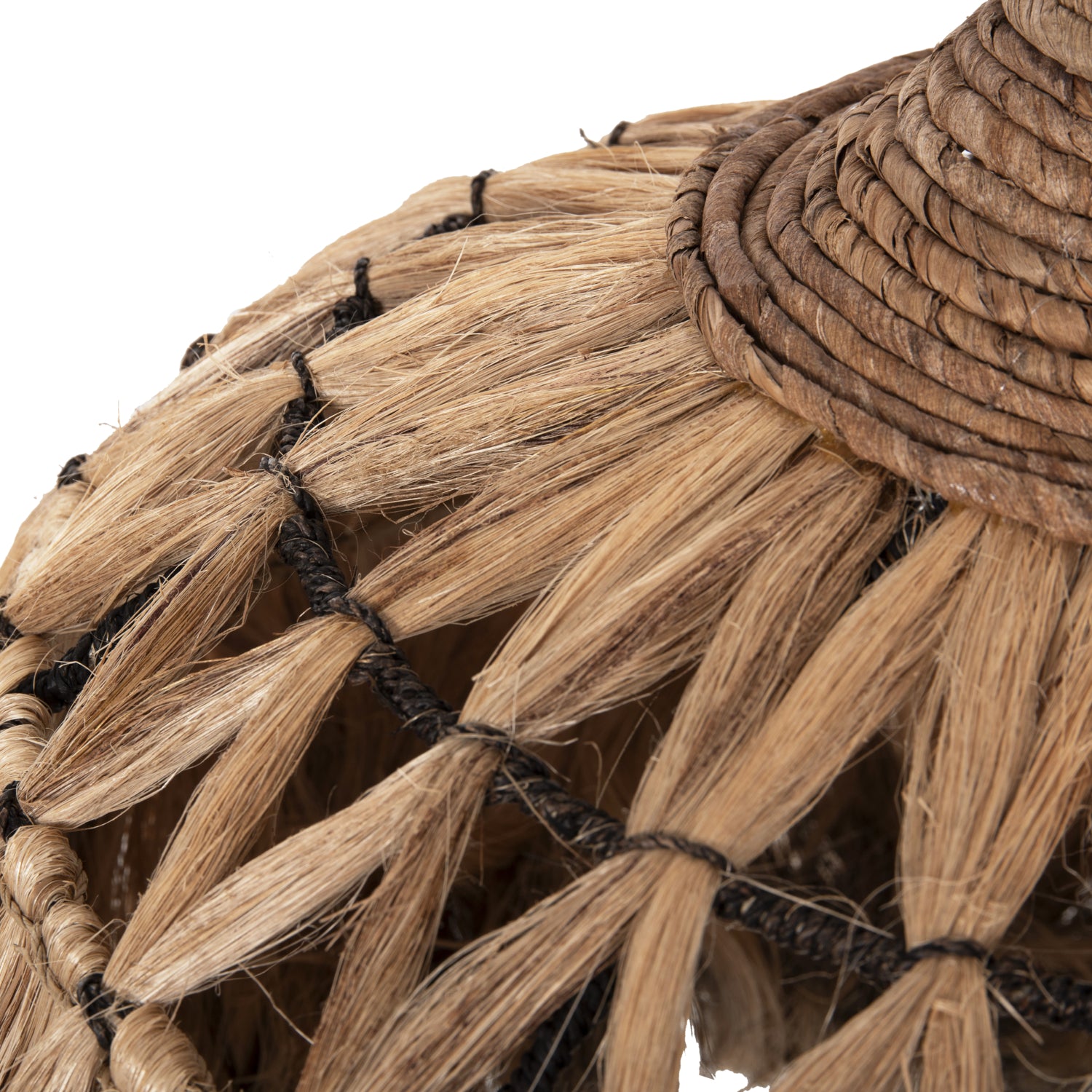 Lampa suspendata IATIS ABACA BLACK