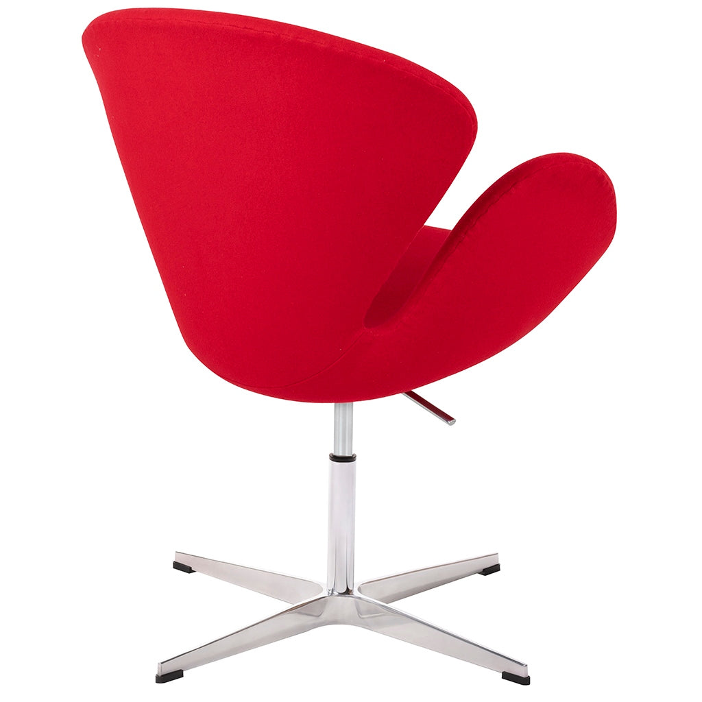 Fotoliu rotativ SWAN RED