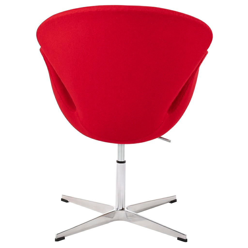 Fotoliu rotativ SWAN RED
